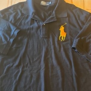 Ralph Lauren Black Polo Shirt